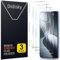 Didisky (3-Unidades Cristal Templado Protector de Pantalla para Xiaomi 14T, 14T Pro 6.67, Antihuellas, Sin Burbujas, Fácil de Limpiar, 9H Dureza, Transparente