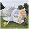 Bubble House - 13ft Dia,6.5ft Tunnel Inflatable Castle PVC,Waterproof,Clear Bubble House for Kids and Adults