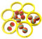 Jeux De Piscine,Jeu De Lancer Flottant pour Piscine | Activité Multijoueur avec 12 Balles Arc-en-, Loisir Interactif pour Parc Aquatique, Jardin et Plage