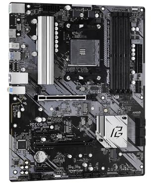 Kit scheda madre B550 PhantomGaming 4 con CPU Ryzen 5 5600, 4xDDR4 4533 MHz, M.2 NVME, HDMI, PCIe 4.0, ATX AM4(Motherboards)