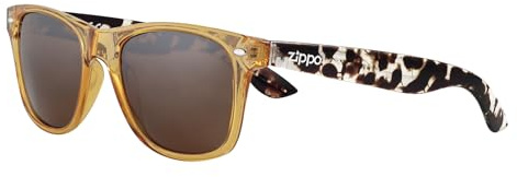 Zippo Sonnenbrille – Braun/Havanna/Braun polarisiert – Unisex, für Damen und Herren – UV400-Schutz – CE-geprüft