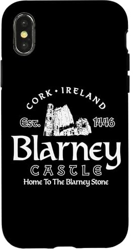 Hülle für iPhone X/XS Blarney Castle Cork Irland gegründet 1446