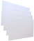 50x Deckblatt Leinenstruktur (BEIDSEITIG), DIN A3, Bastelkarton, verschiedene Mengen, weiß 246g/m² (22757)