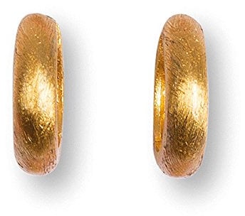 HEIDE HEINZENDORFF Wechselcreole Stella satiniert (BxH) 5 x 16 mm, Vergoldet