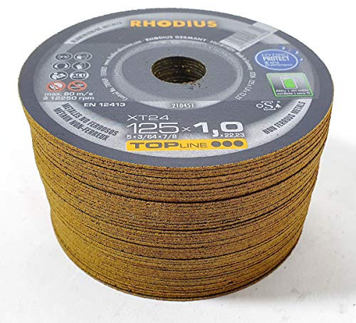 Rhodius XT24 210451 Trennscheibe gerade 125mm 22.23mm 1St.