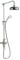 Traditional 2 Outlet Exposed Shower Thermostatic Shower Bar Mixer Valve & Riser