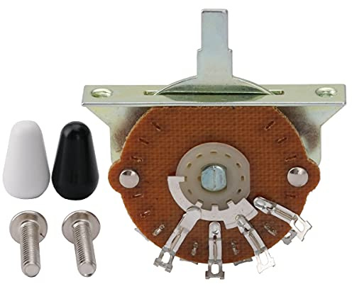 Musiclily Pro Sélecteur Micro 5 Positions Blade Switch | pour Guitare électrique Strat Style