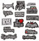 Black and White English Alphabet Patches Iron on Letters Embroidery Patch for Clothing Jeans Jacket Embroidered Stickers Badges