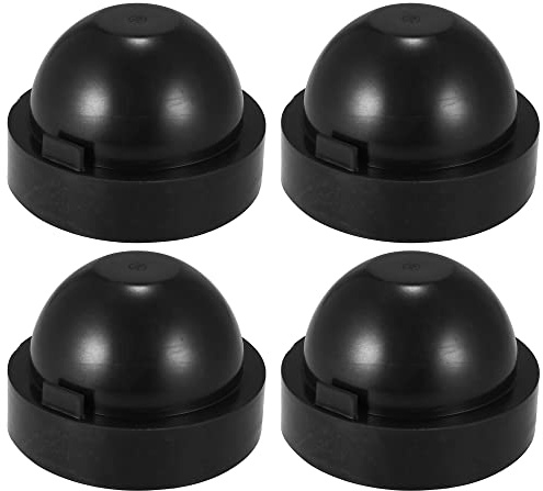 X AUTOHAUX 4 Pcs Universel Caoutchouc Voiture Tête lumiere Poussière Couvercle Sceau Capuchon Diamètre Interne 85mm