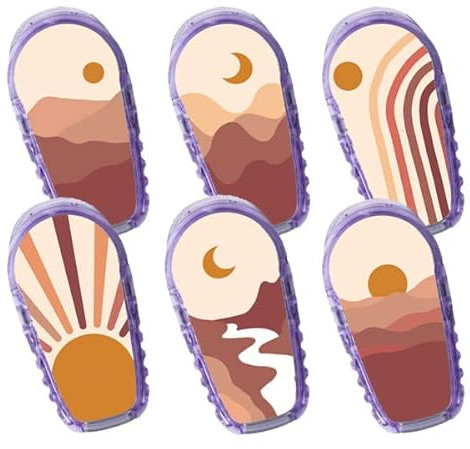 Dexcom G6 Sticker - 6er Set Sunset - Aufkleber für Sensoren | Diasticker®