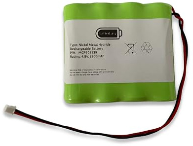 ADT MCP101139 4.8V Battery Pack - Solar LED Flashing Siren Alarm Dummy Bell Box