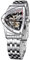 FORSINING Montre squelette pour homme, montre mécanique automatique avec cadran triangulaire, montre lumineuse à remontage automatique, bracelet en acier inoxydable ou bracelet en silicone souple,