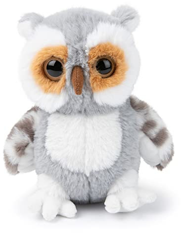 WWF 01280 - ECO Plüschtier Käuzchen, lebensecht gestaltetes Kuscheltier, ca. 15 cm groß, wunderbar weich und kuschelig, Handwäsche möglich