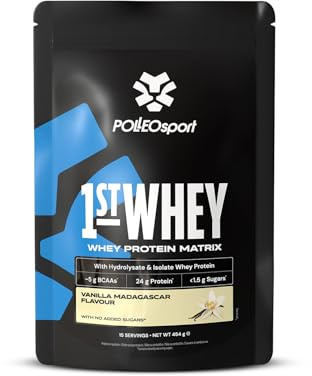 Polleo 1st Whey (Vanilla Madagascar, 454 g)
