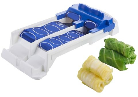 Yuehuam Dolmer Roller Maschine, Sushi Roller Gemüse Fleisch Rollwerkzeug für Anfänger und Kinder Gefüllte Trauben & Kohl Blätter, Küche Diy Dolma Roller Sushi Maker