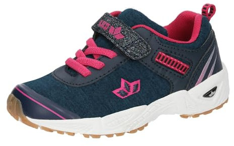 Lico Unisex Kinder Barney Hallenturnschuhe, Marine Pink, 31 EU