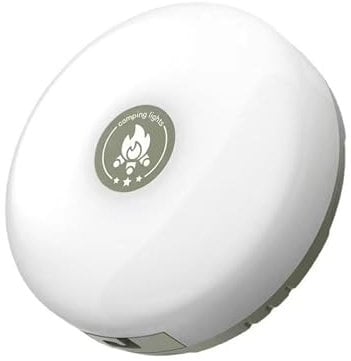 Allayu Warmes Licht RGB Camping Elf Licht gemütliche Atmosphäre im Freien ABS mit Batterie IP44 wasserdichte LED magnetische Campingleuchte, 2 in 1 Leuchte 10 Meter