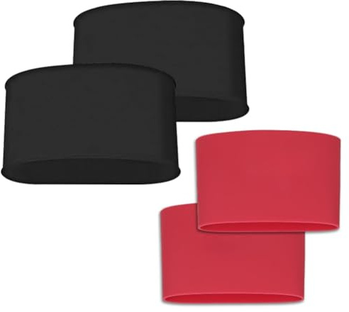 2 Paare Schienbeinschoner Halter,Stutzenhalter Fussball,Schienbeinschonerhalter aus Silikon,Anti-Slip Tape Schienbeinschoner Band,Paste Schienbeinschonerhalter,für Herren, Damen & Kinder