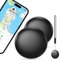 2 Stück Schlüsselfinder Smart Air Tracker Tag - Objektfinder, Kompatibel mit der App Wo ist? (nur iOS 14.5+), Weltweiter Tracking, Austauschbarer Akku, Tracker für Schlüssel/Koffer/Taschen
