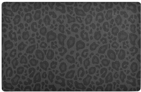 Fußmatte Innen 50x80cm Leopard Print Fußmatte Schmutzfänger Rutschfest Waschbar Eingangsteppich Matte Willkommen Matte für Haustür Hintertür Eingang Terrasse Garten Haustiere