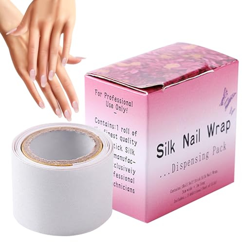 Silk Nail Protector - Nail Repair Tape, Wrap | Perfection, Adhesive Nails Anti-damages Cracked Nails, Reinforcement Tape For Repair