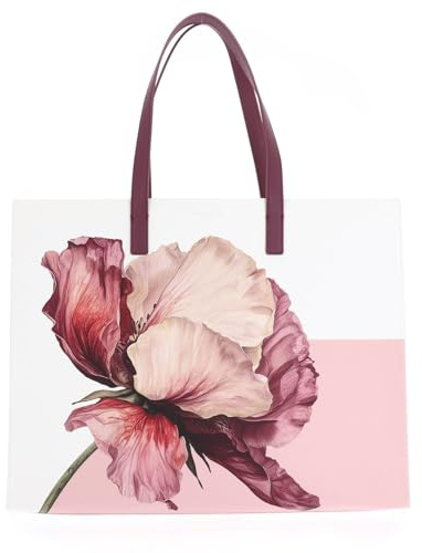 Ted Baker Damen S284153IVORYO/S Bedruckte Blume Extra Large Icon Bag Ivory