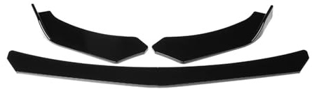 Front Lippe Für BMW F10/F11 G30 G31 Auto-Frontspoiler Frontstoßstangen-Splitter-Lippenspoiler-Körpersatz Stoßstangen-Diffusor-Lippen Universal(Glossy Black A)