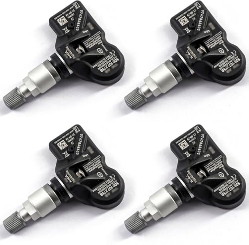 TPMS Reifendrucksensor für VW Golf ab Bj. 09/2012-07/2019, Reifendruckkontrolle Reifendruckkontrollsystem Auto, Ersatzsensoren 5Q 0907275 B