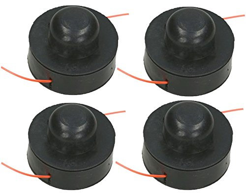 Spares2go Spool & Line for Challenge Grass Strimmer/Trimmer (Pack of 4)