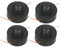 Spares2go Spool & Line for Challenge Grass Strimmer/Trimmer (Pack of 4)