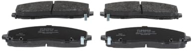 Bosch BP1943 - Brake Pads Car Front Axle - 1 Set of 4 Pads | Bosch Quality - Reduced Noise and Dust - ECE-R90 Certified - Copper-Free