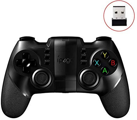 CSZH Joystick Wireless Bluetooth Gamepad Controller Joystick Android con supporto per telefono estensibile e ricevitore wireless 2.4G