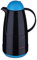 ROTPUNKT Isolierkanne 215 CHRISTINE 1,5 l | Zweifunktions-Drehverschluss | BPA Frei- gesundes trinken | Made in Germany | Warm+Kalthaltung | black/electric kingfisher