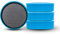 MAUL Magnet MAULsolid, SB-Verpackung – bruchsichere und kleine Magnete für einen vielseitigen Einsatz – Magnet rund mit modernem Design – Ø 38 x 12,5 mm – 4er Pack – blau