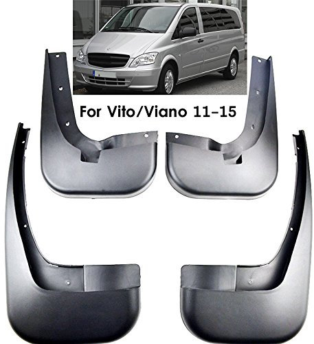 XUKEY Schmutzfänger für Vito Viano (W639) 2011-2014/2015, Post-Facelift Kotflügel Kotflügel Spritzschutz Kotflügel Zubehör
