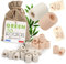 GREEN KOALAS | 60 Perles de Céramique EM® Roses X30 + Grises X30 Pack Purificateur Naturel Filtration Eau du Robinet Carafe Fontaine Gourde Machine à café Bouilloire Billes filtre anti calcaire chlore