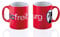 SC Freiburg Tasse Becher Kaffeetasse RELIEF 2.0 rot-weiss