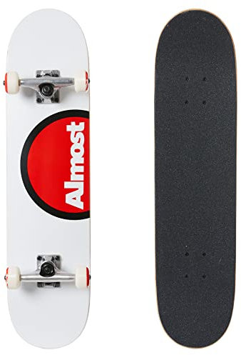 Skateboard Complete Off Side, 7.625 x 31.25, Weiß