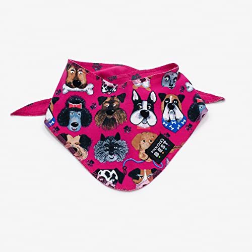 KNAUDERS Best Halstuch Dogs pink M - Noch viel mehr Hunde von Knauder's Best