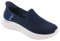 Skechers Zapatos sin Cordones para Mujer Go Walk Flex-Relish, Zapatillas, Navy, 36 EU Ancho