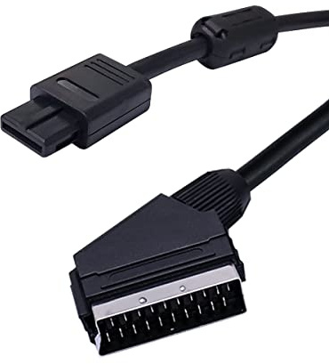 RGB Scart Cable for SNES GameCube N64 NTSC 3.28Feet
