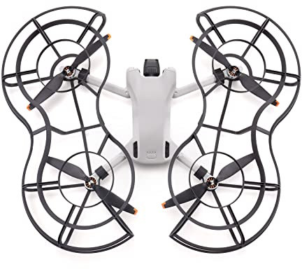 INSYOO Original Mini 3 Pro/Mini 3 Series 360° Propellerschutz für DJI Mini 3/Mini 3 Pro Drohne(Schwarz)