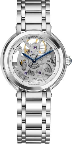 Montre Femme Herbelin automatique Galet Squelette