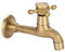 Robinet En Laiton Vintage Robinet Mural Robinet D'eau Froide Simple Robinet De Vanité De Salle De Bain élégant Pour évier De Cuisine Vadrouille Piscine(Long)