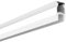 B·LED BARCELONA LED - LED-Streifenprofil für Glas und Regal, 25 x 14 mm, 2 m