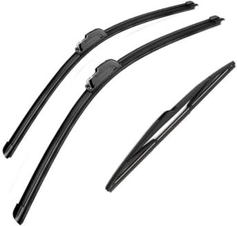 Scheibenwischerblätter Für Peugeot 206 SW 2002 2003 2004 2005 2006 26 + 16 + 14 Scheibenwischerblätter Vorne Und Hinten Für Windschutzscheibe