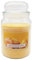 Amazzonia Candle Lemon Pund Cake 530 Gr Candela Profumata Naturale in Cera di Soia doppio stoppino in cotone Profumatore per Ambiente Torta Limone vaniglia Decorativa Giara in Vetro