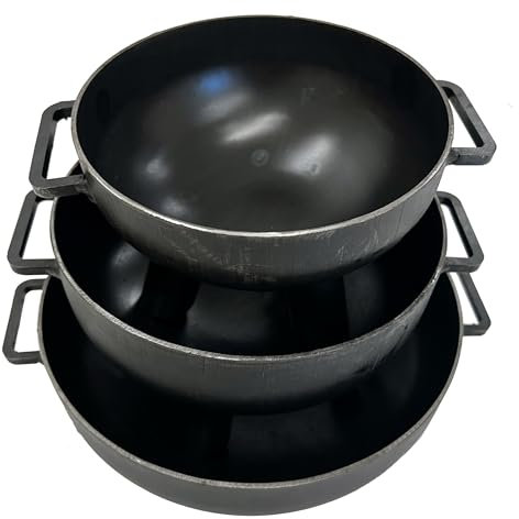 SOUK ONE Mini Deko Feuerschale Tischfeuer Tischfeuerschale Dekoschale (3er Set)