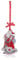 Tipperary Crystal Christmas Tree Decoration, Luxury Hanging Ornament – Perfect for Holiday Décor & Gifting, Pearl Santa Decoration