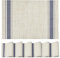 Artoid Mode Blau Zwei Streifen PVC Platzsets 6er Set, 30x45cm Tischsets Waschbar Schmutzabweisend Hitzebeständig Platzdeckchen Küche Deko